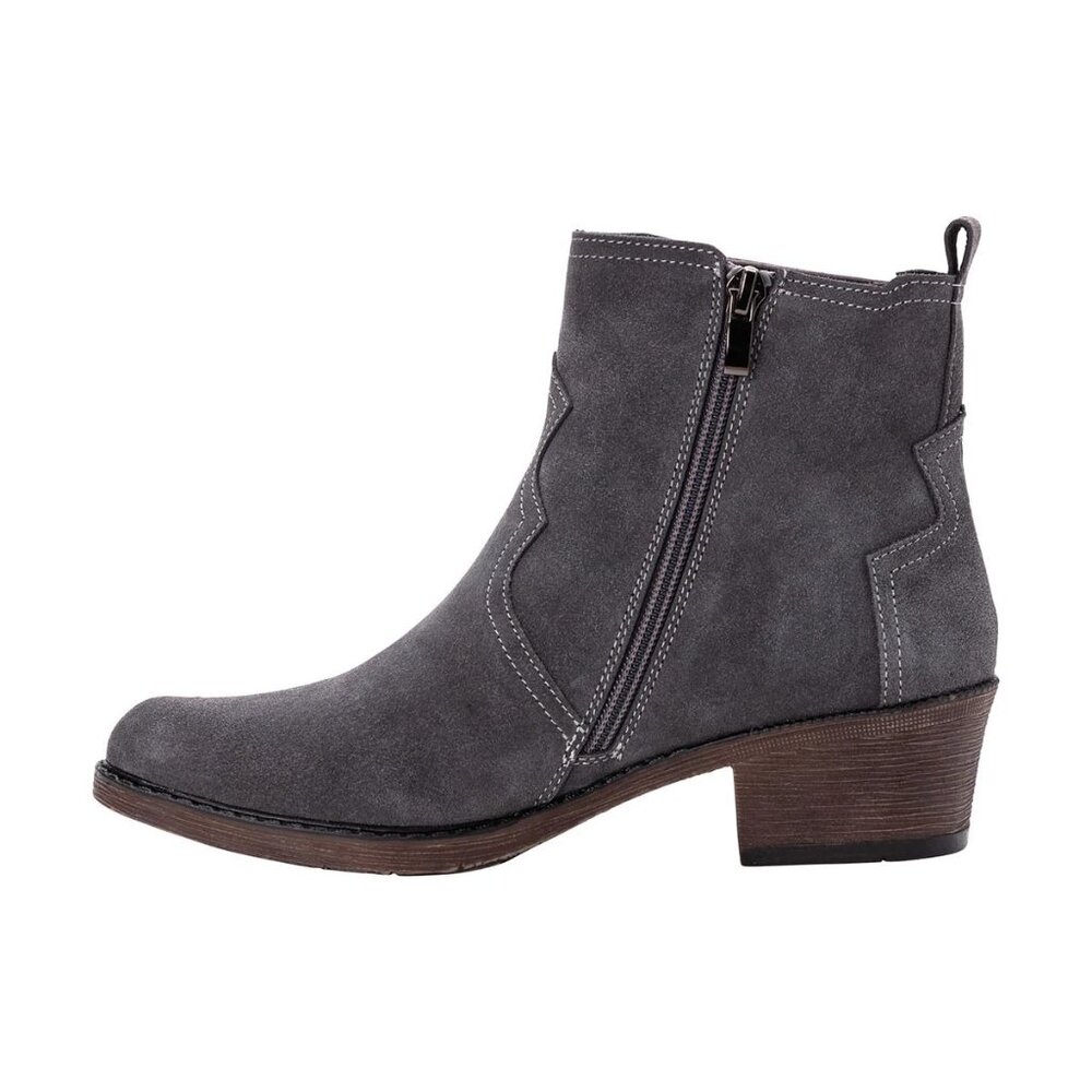 Propet Reese Dark Grey Ankle Boot Women's size 8 M Excellent Condition - Picture 3 of 11